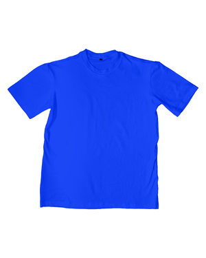 Camiseta Malha Peruana Premium - Azul Bic