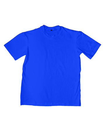 Camiseta Malha Peruana Premium - Azul Bic