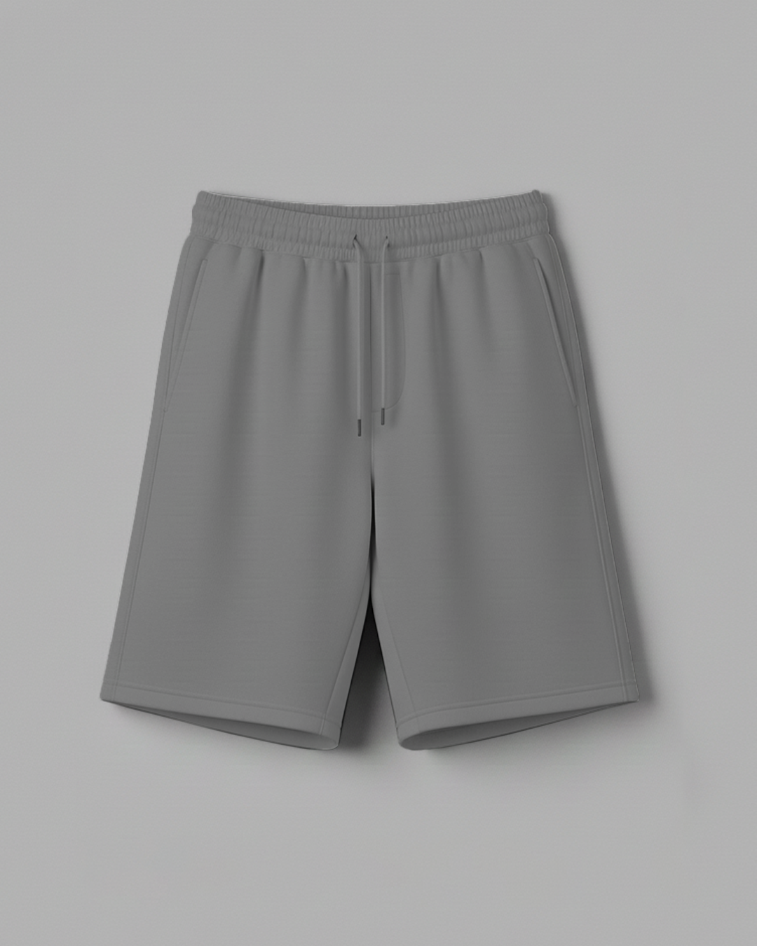 Bermuda Moletom - Cinza