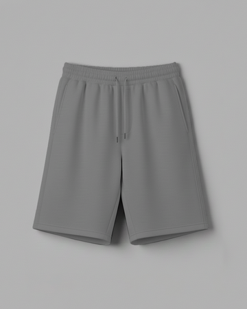 Bermuda Moletom - Cinza