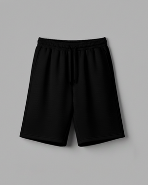 Bermuda Moletom - Preto