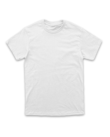 Camiseta Plus Size 100% algodão 30.1 Penteado - Branco