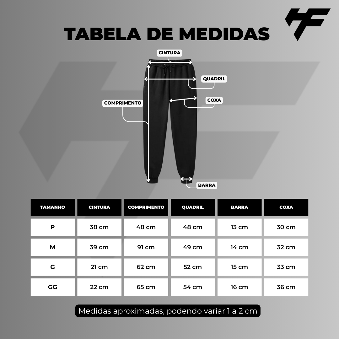 Tabela de Medidas