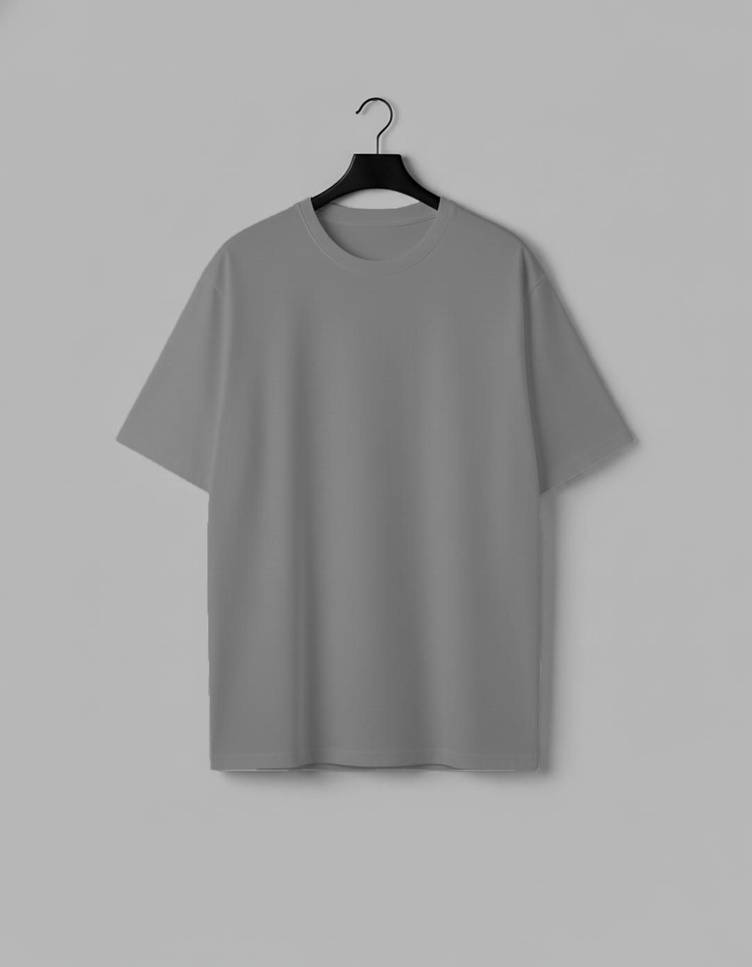 Camiseta Básica - Cinza