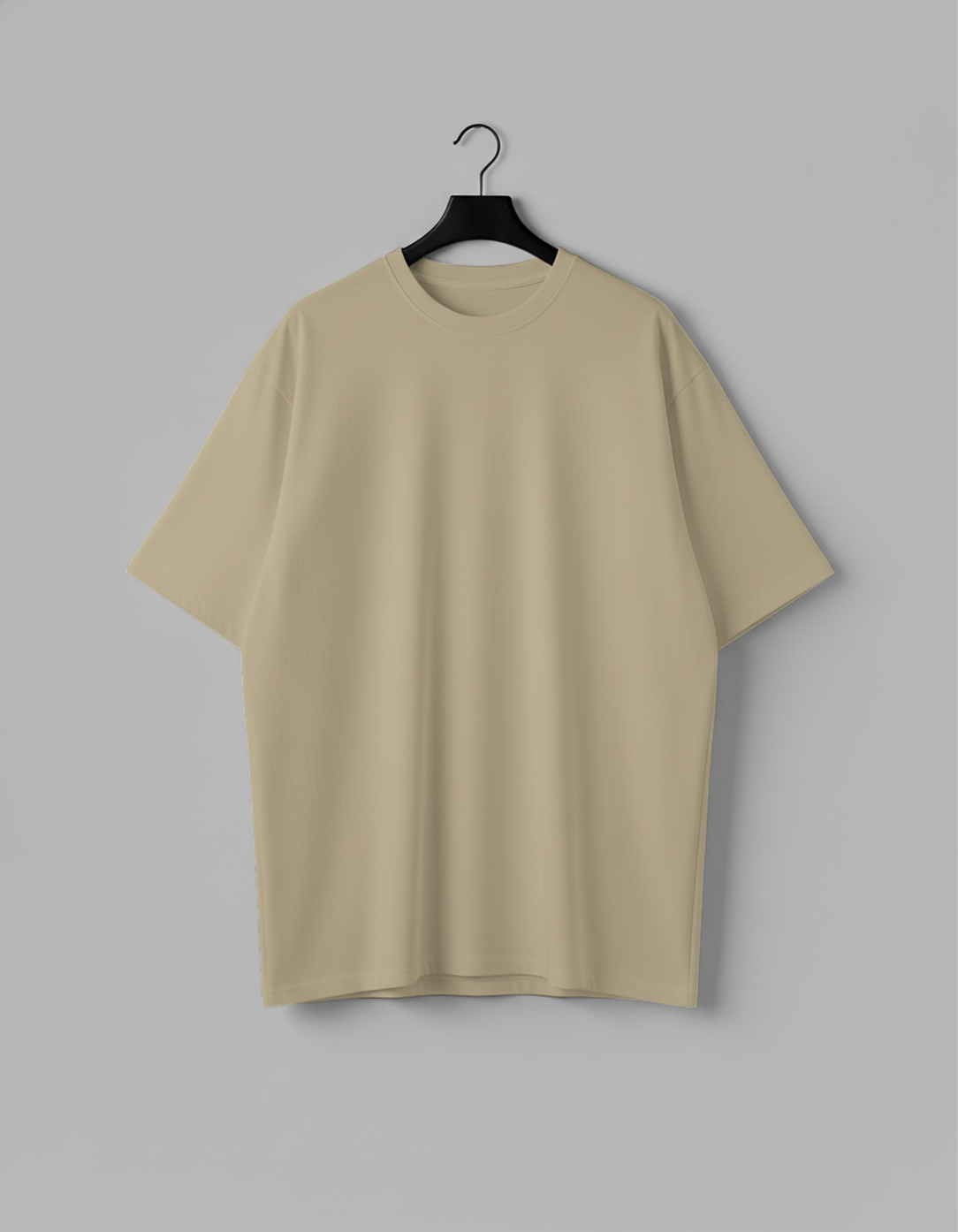 Camiseta Básica - Cáqui - cáqui