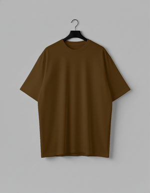 Camiseta Plus Size - Marrom