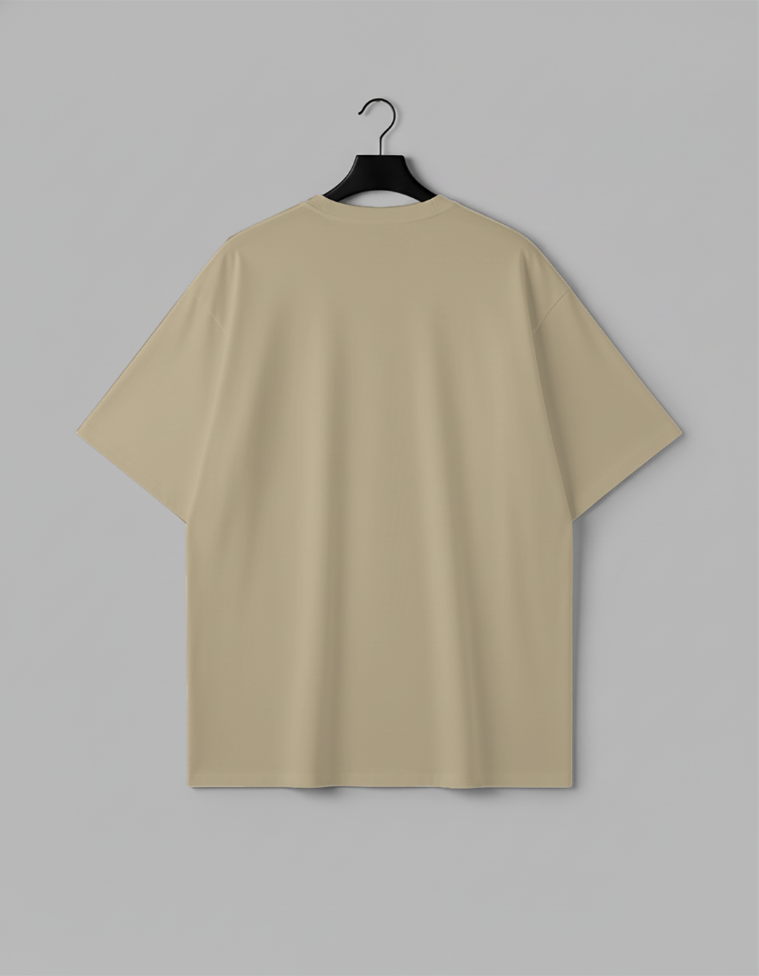 Camiseta Oversize - Cáqui - cáqui - Frente