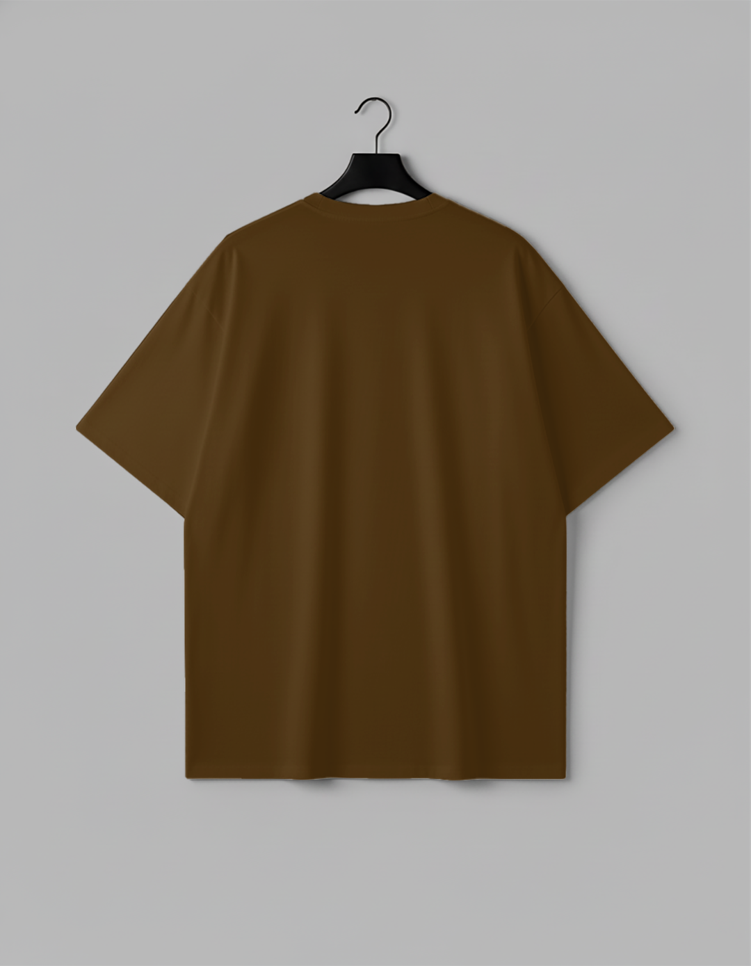 Camiseta Oversize - Marrom