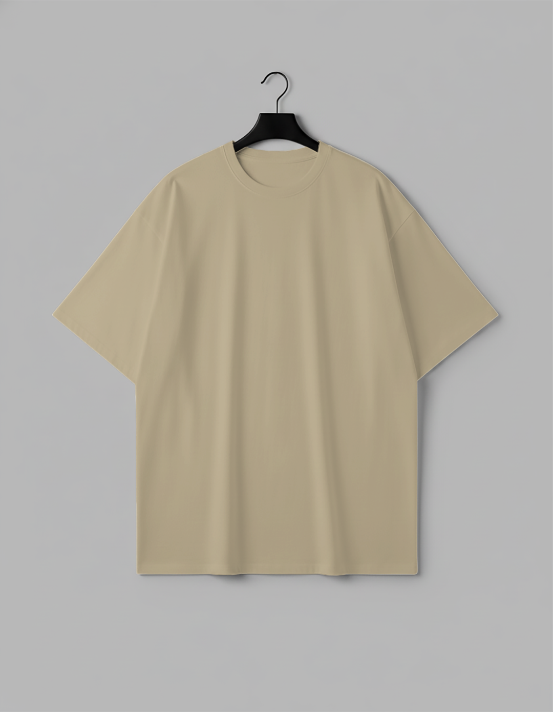 Camiseta Oversize - Cáqui - cáqui - Frente