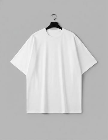 Camiseta Oversize - Branco
