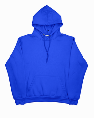 Blusa Moletom Canguru Premium - Azul Bic