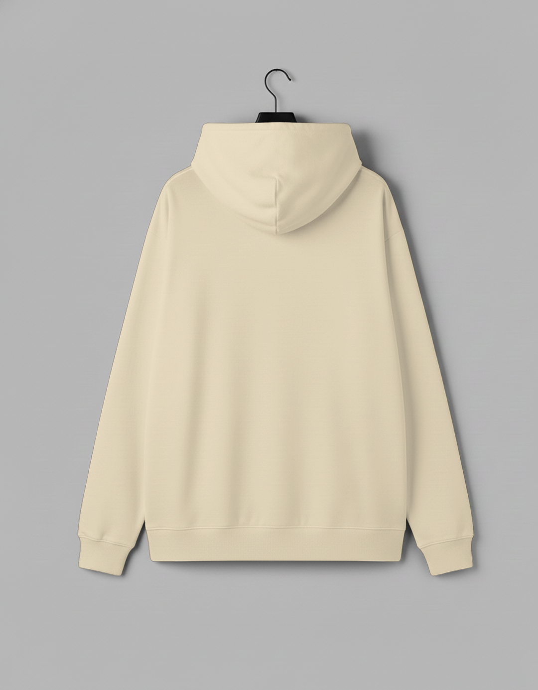 Blusa Moletom Canguru - Off-White