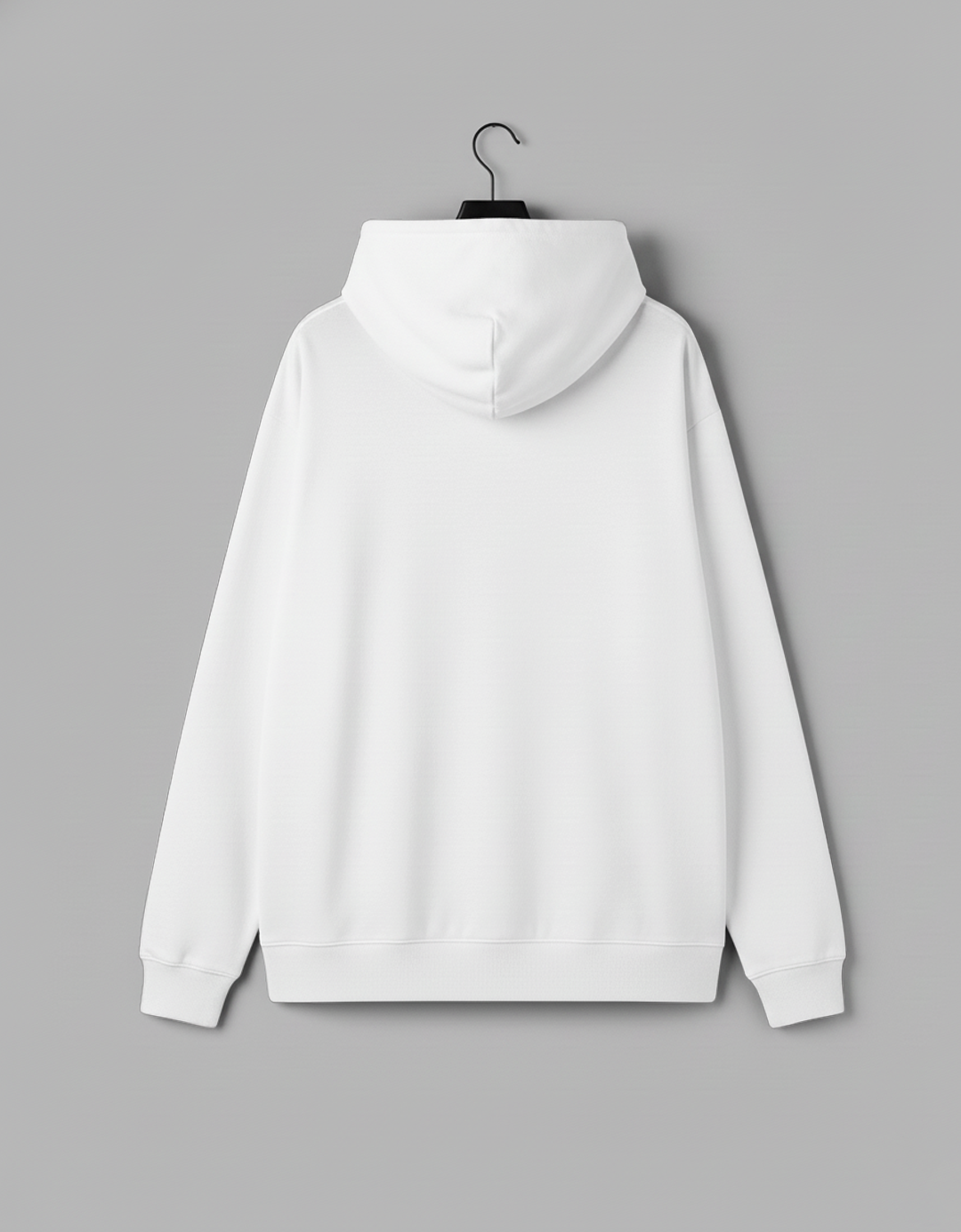 Blusa Moletom Canguru - Branco